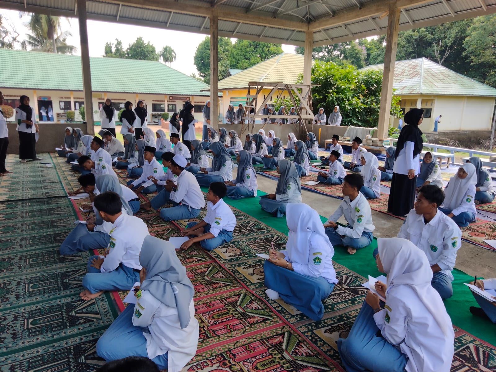 Lomba rangking 1 memperingati hari sumpah pemuda di MAN 3 Muaro Jambi 