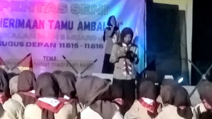 Pramuka MAN 3 Muaro Jambi Ikuti LSHRP XVI di Jambi