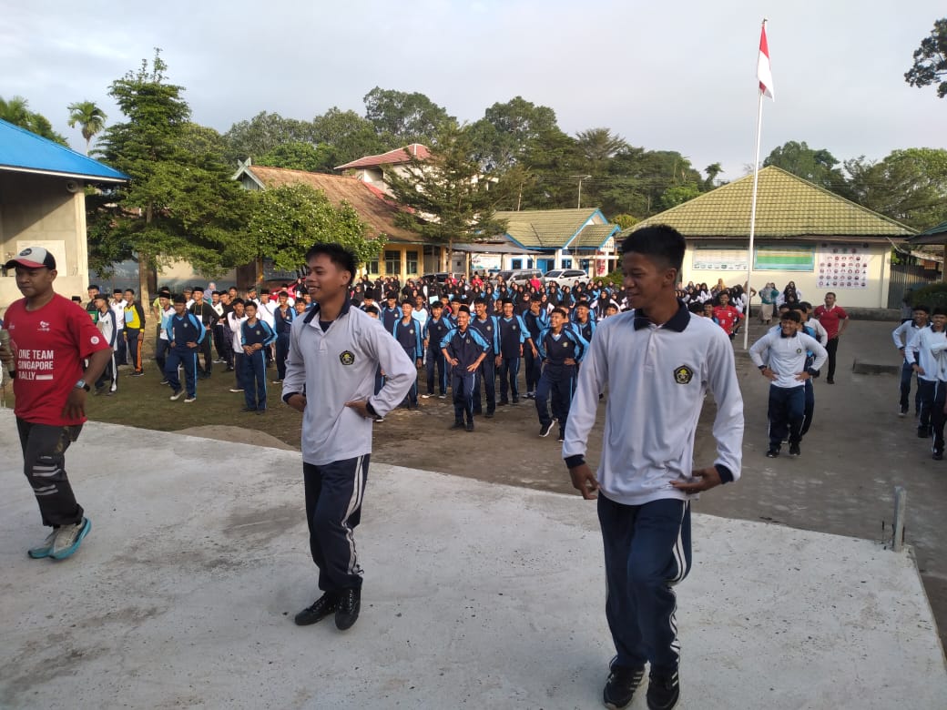 MAN 3 Muaro Jambi Gelar Senam Bersama, Wujudkan Semangat dan Kebersamaan di Awal Tahun Ajaran 2025/2026