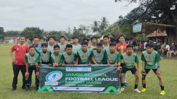 MAN 3 Muaro Jambi Berpartisipasi di Jambi School Football League 2025